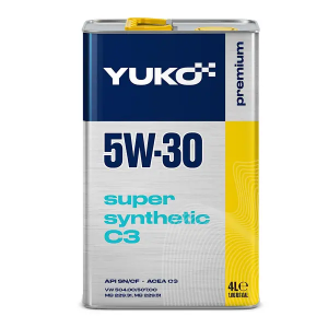 Моторное масло YUKO SUPER SYNTHETIC C3 5W-30, 4 литра