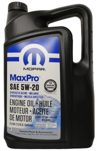 Моторное масло Chrysler/Mopar MaxPro 5W-20, 5 литров