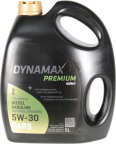 Моторна олива DYNAMAX PREMIUM ULTRA F 5W-30, 5 літрів