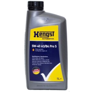 Моторна олива HENGST 5W-40 A3/B4 Pro S, 1 літр
