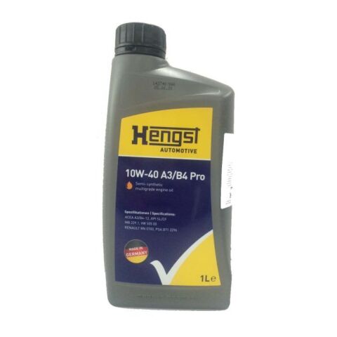 Моторна олива HENGST 10W-40 A3/B4 Pro, 1 літр