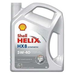Моторное масло Shell Helix HX8 Synthetic 5W-40, 4 литра Моторное масло Shell Helix HX8 Synthetic 5W-40, 4 литра