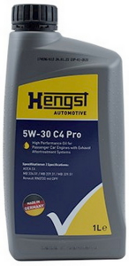 Моторна олива HENGST C4 Pro 5W-30, 1 літр