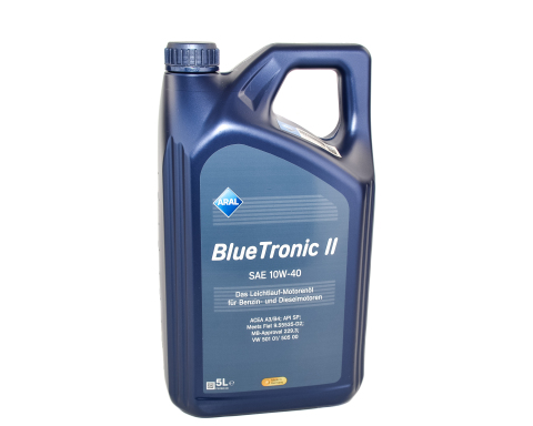 Моторна олива Aral BlueTronic II 10W-40, 5 літрів Моторна олива Aral BlueTronic II 10W-40, 5 літрів