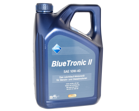 Моторна олива Aral BlueTronic II 10W-40, 4 літри Моторна олива Aral BlueTronic II 10W-40, 4 літри