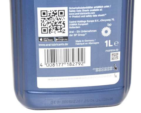 Масло моторне Aral BlueTronic II 10W40 , 1 л Масло моторне Aral BlueTronic II 10W40 , 1 л