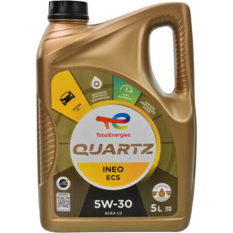 Моторна олива TOTAL QUARTZ INEO XTRA EFFICIENCY 0W-12, 5 літрів Моторна олива TOTAL QUARTZ INEO XTRA EFFICIENCY 0W-12, 5 літрів