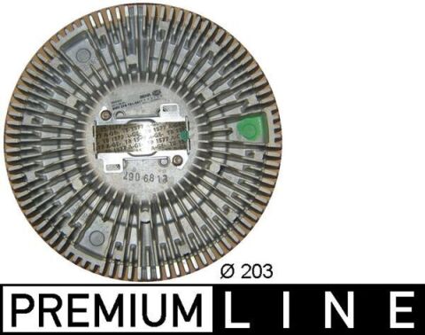 Віскомуфта вентилятора