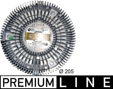 Віскомуфта вентилятора