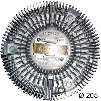 Віскомуфта вентилятора
