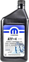 Трансмиссионное масло Chrysler/Mopar ATF+4 MS-9602-F, 0,946 литра