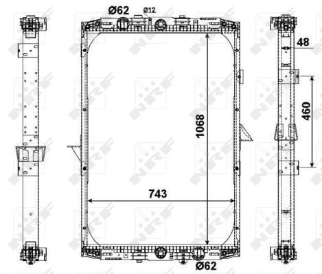 Радиатор системы охлаждения Радиатор системы охлаждения