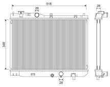 Радиатор системы охлаждения