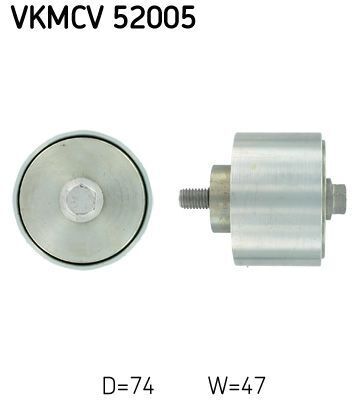 Ролик APV1060 D=74, W=47 Ролик APV1060 D=74, W=47