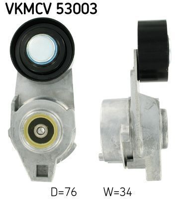 Ролик з натягувачем APV2450 D=76, W=34 Ролик з натягувачем APV2450 D=76, W=34