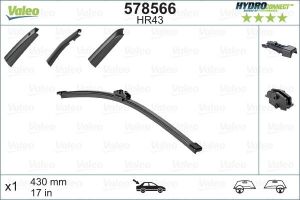 Щітка склоочисника Valeo HR43 HydroConnect Rear 43cm x 1шт.