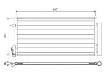 Радіатор кондиціонера