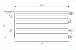 Радиатор кондиционера AUDI A4/A5/A6 1.4-3.0 15- Радиатор кондиционера AUDI A4/A5/A6 1.4-3.0 15-