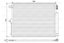 Радіатор кондиціонера DURANGO/GRAND CHEROKEE 3.0-6.4 10-