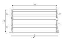 Радиатор кондиционера AUDI A6/Q5 2.0 TFSI 11-16