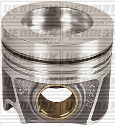 Поршень с кольцами і пальцем (размер отв. 81.51 / +0.5) (CUNA-CUWA-CUNA-CUNA EURO6 – CRGA-CRGB EURO4) (Дизель, 4ц)