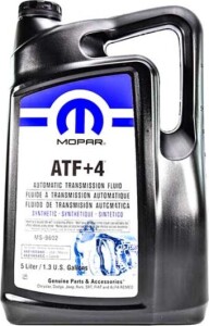 Трансмісійна олива Chrysler/Mopar ATF+4 MS-9602-F, 5 літрів