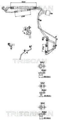 Трубопровід високого/низького тиску, кондиціонер повітря