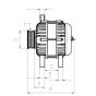 Генератор Fiat Ducato 11-/Iveco Daily 3.0D 06- (14V/150A) = 116177, фото 3 - интернет-магазин Auto-Mechanic