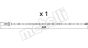 Датчик износа тормозных колодок (задних) BMW i3 (I01) 13- (L=685mm), фото 1 - интернет-магазин Auto-Mechanic