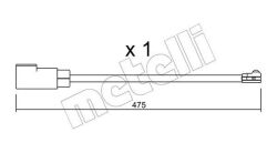 Датчик износа тормозных колодок (задних) Ford Tourneo Custom/Transit Custom 2.0/2.2TDCI12- (L=475mm) Датчик износа тормозных колодок (задних) Ford Tourneo Custom/Transit Custom 2.0/2.2TDCI12- (L=475mm)