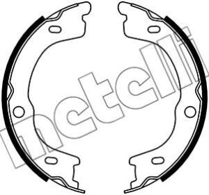 Колодки ручника Kia Sorento 2.5 CRDi/3.3 V6 06-11 (190x40)