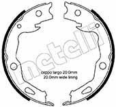 Колодки ручника Nissan X-Trail 14- (172x32) Колодки ручника Nissan X-Trail 14- (172x32)