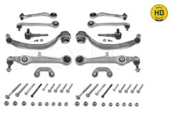 Комплект важелів підвіски (передньої) Audi A4 94-00/A6 97-05/VW Passat B5 00-05 (тонкий палец d=16mm/повний)