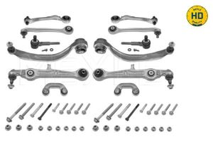 Комплект важелів підвіски (передньої) Audi A4 94-00/A6 97-05/VW Passat B5 00-05 (тонкий палец d=16mm/повний)
