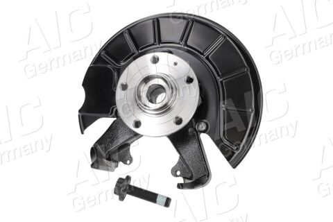 Кулак поворотный (цапфа) (передняя/R) VW Caddy III 06-15 (3 отв.) (+ ступица)