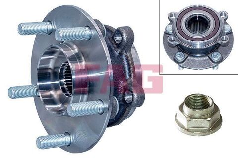Підшипник маточини (передньої) Mazda CX-5/6 2.2D 11- (+ABS) Підшипник маточини (передньої) Mazda CX-5/6 2.2D 11- (+ABS)