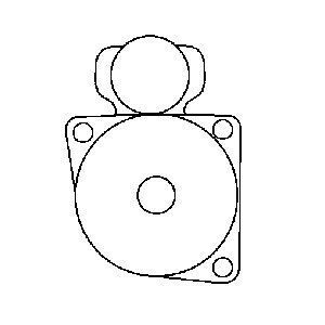 Стартер Fiat Doblo/Stilo/Lancia Lybra 1.6 00-08 (12V/1.3kw) (z=9) = 114035 Стартер Fiat Doblo/Stilo/Lancia Lybra 1.6 00-08 (12V/1.3kw) (z=9) = 114035