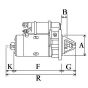 Стартер Volvo S60/S80/V40/V60/V90/XC60/XC90 2.0 13- (12V/1.4kw) (z=11) = 116682, фото 3 - интернет-магазин Auto-Mechanic