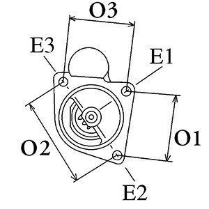 Стартер Volvo S60/S80/V40/V60/V90/XC60/XC90 2.0 13- (12V/1.4kw) (z=11) = 116682 Стартер Volvo S60/S80/V40/V60/V90/XC60/XC90 2.0 13- (12V/1.4kw) (z=11) = 116682