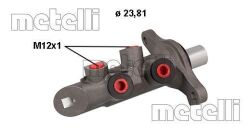 Цилиндр тормозной (главный) Renault Megane III/Scenic IIIi 08- (d=23.81mm) Alu