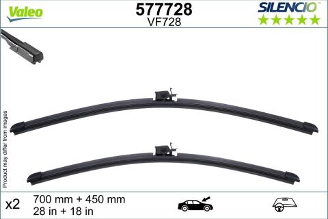Щітки склоочисника (700/450мм) MB Vito (W447) 14- Щітки склоочисника (700/450мм) MB Vito (W447) 14-