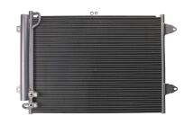 Радіатор кондиціонера (конденсатор) з осушувачем Passat, CC 05- Радіатор кондиціонера (конденсатор) з осушувачем Passat, CC 05-