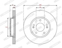 Диск тормозной