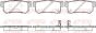 Колодки гальмівні дискові (комплект 4 шт), фото 1 - интернет-магазин Auto-Mechanic