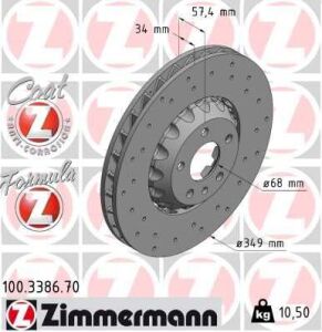 Диск гальмівний Formula Z Sport Audi