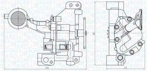 Оливний насос Berlingo, Scudo, C5, Jumpy 2.0 HDI Оливний насос Berlingo, Scudo, C5, Jumpy 2.0 HDI