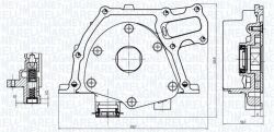 Масляный насос SX4 2.0 DDiS 09-, LANCIA, OPEL, FIAT