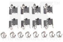 Комплект приладдя, накладка дискового гальма Комплект приладдя, накладка дискового гальма