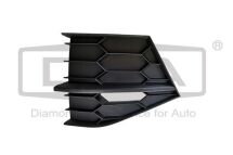 Решiтка бампера ліва з чорною накладкою