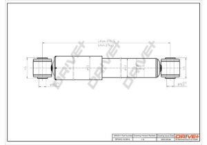 Амортизатор (задній) Citroen Berlingo/Peugeot Partner 96-08 (Газ)